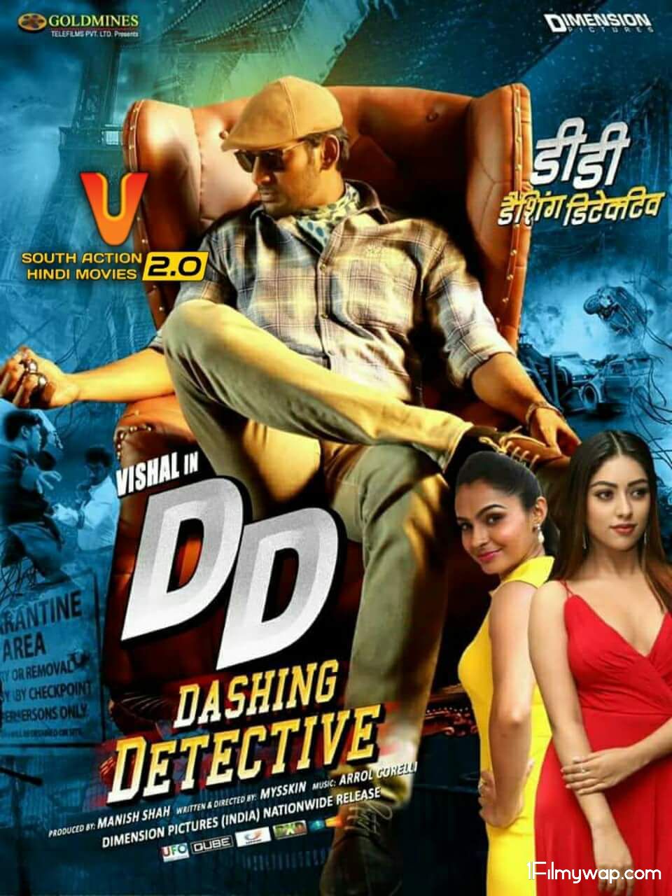 Dashing Detective (Thupparivaalan) 2021 Hindi Dubbed ORG