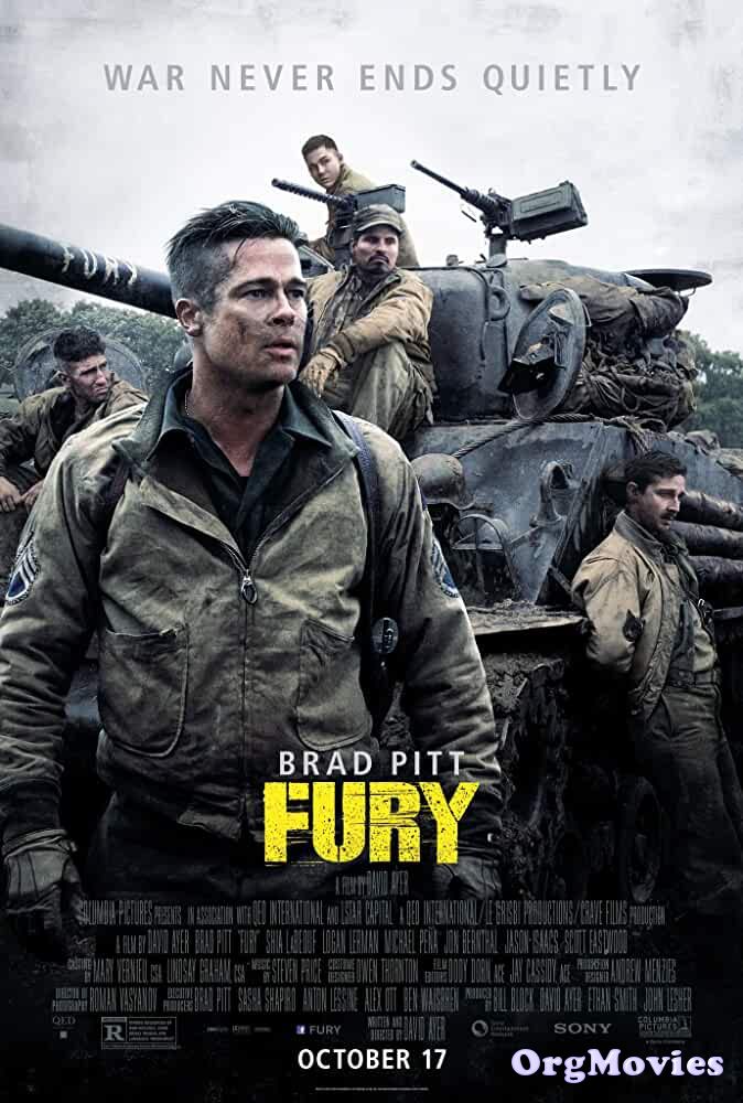 Fury (2014) Hindi Dubbed Movie