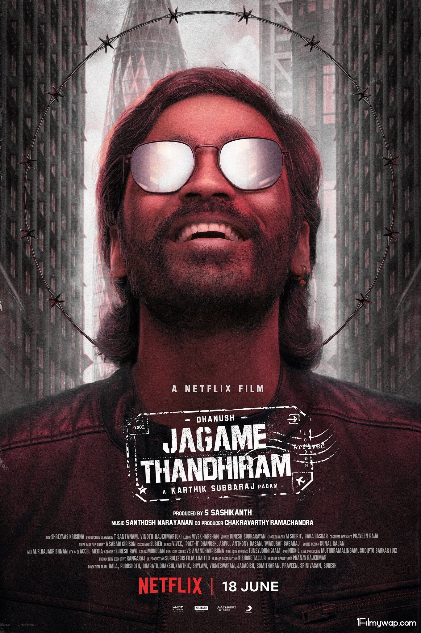 Jagame Thandhiram (2021) Hindi Dubbed Movie HDRip