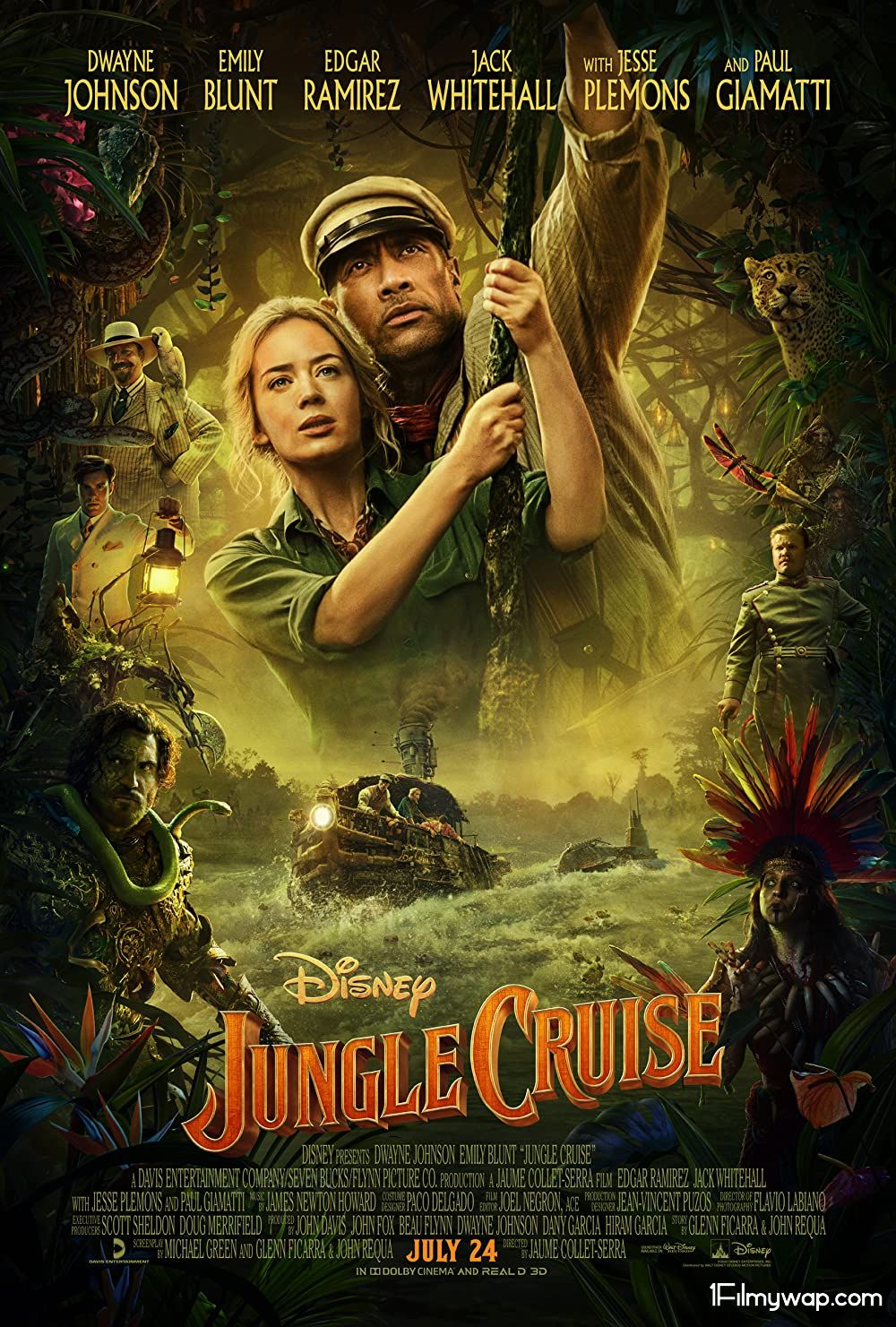 Jungle Cruise (2021) English Movie HDRip