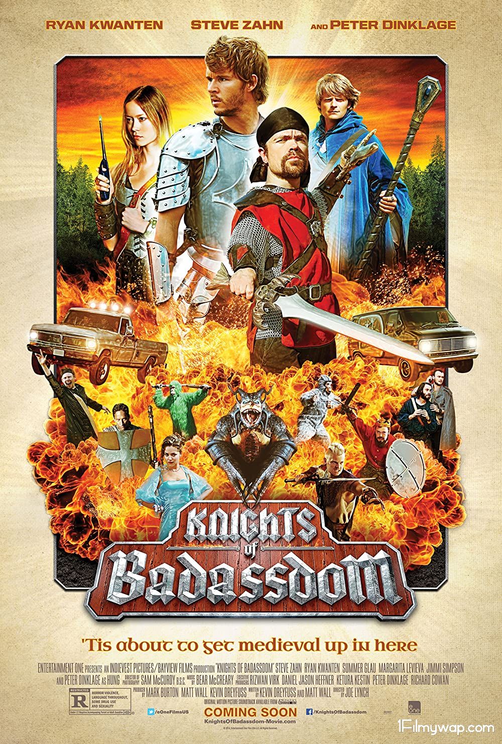 Knights of Badassdom 2013 UNCUT BluRay Hindi Dubbed Movie
