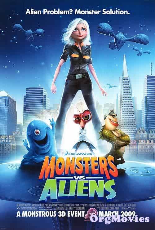 Monsters vs Aliens 2009 Hindi Dubbed Full Movie