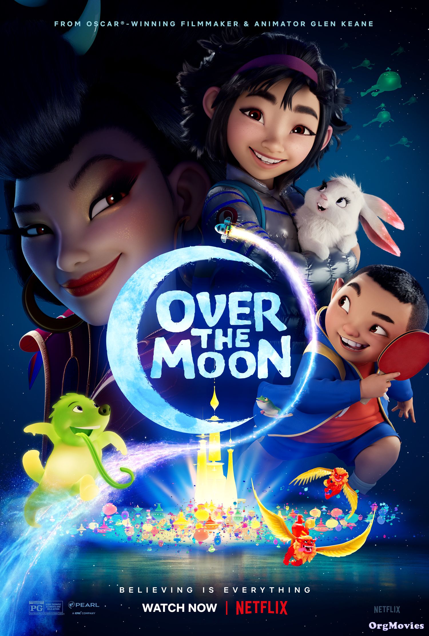 Over the Moon 2020 Hindi Dubbed Web HDRip