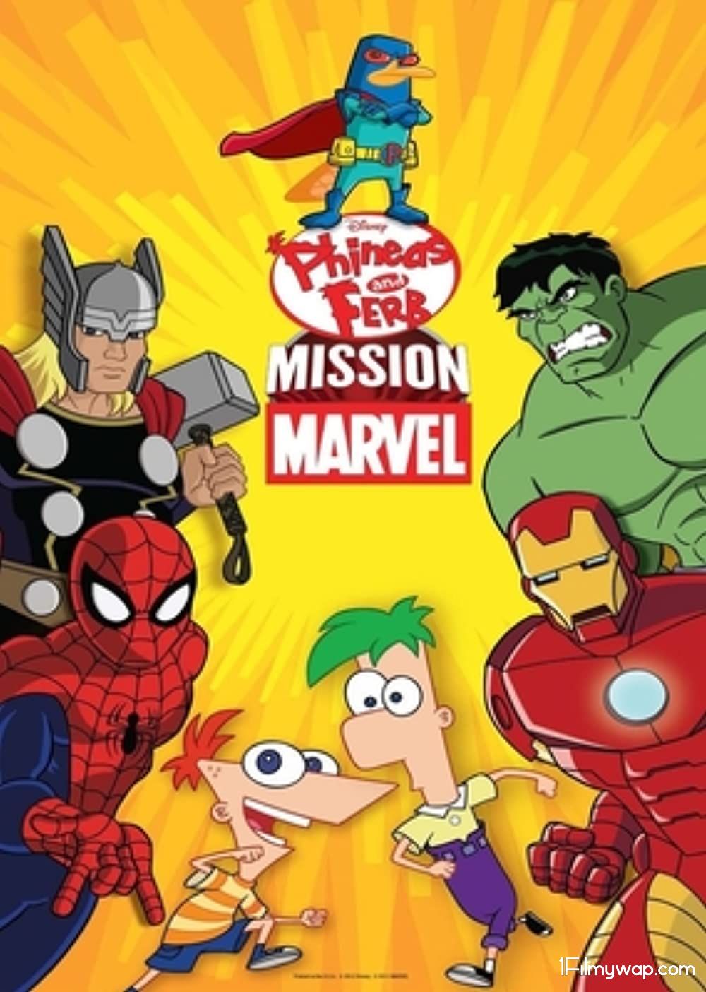 Phineas and Ferb Mission Marvel 2013 Hindi Dubbed Movie HDRip