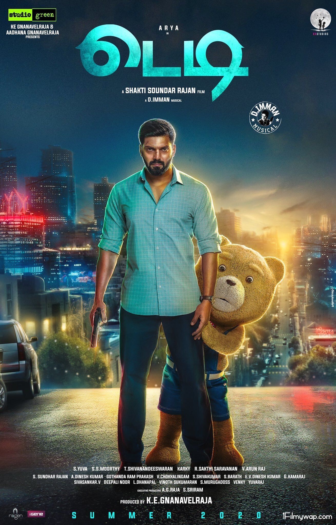 Teddy (2021) Hindi Dubbed (Unfficial) HQ HDRip