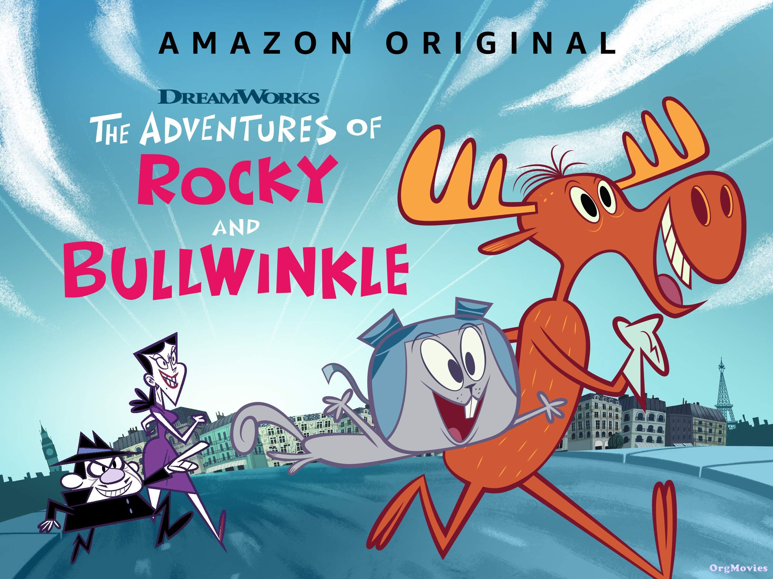The Adventures of Rocky and Bullwinkle 2018 2019 Hindi Dubbed BluRay