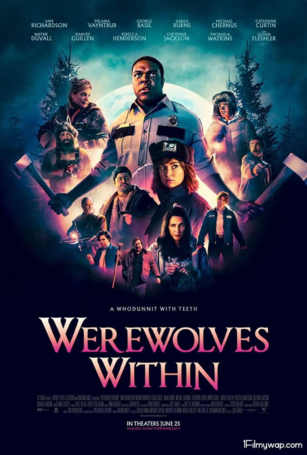 Werewolves Within (2021) English HDRip