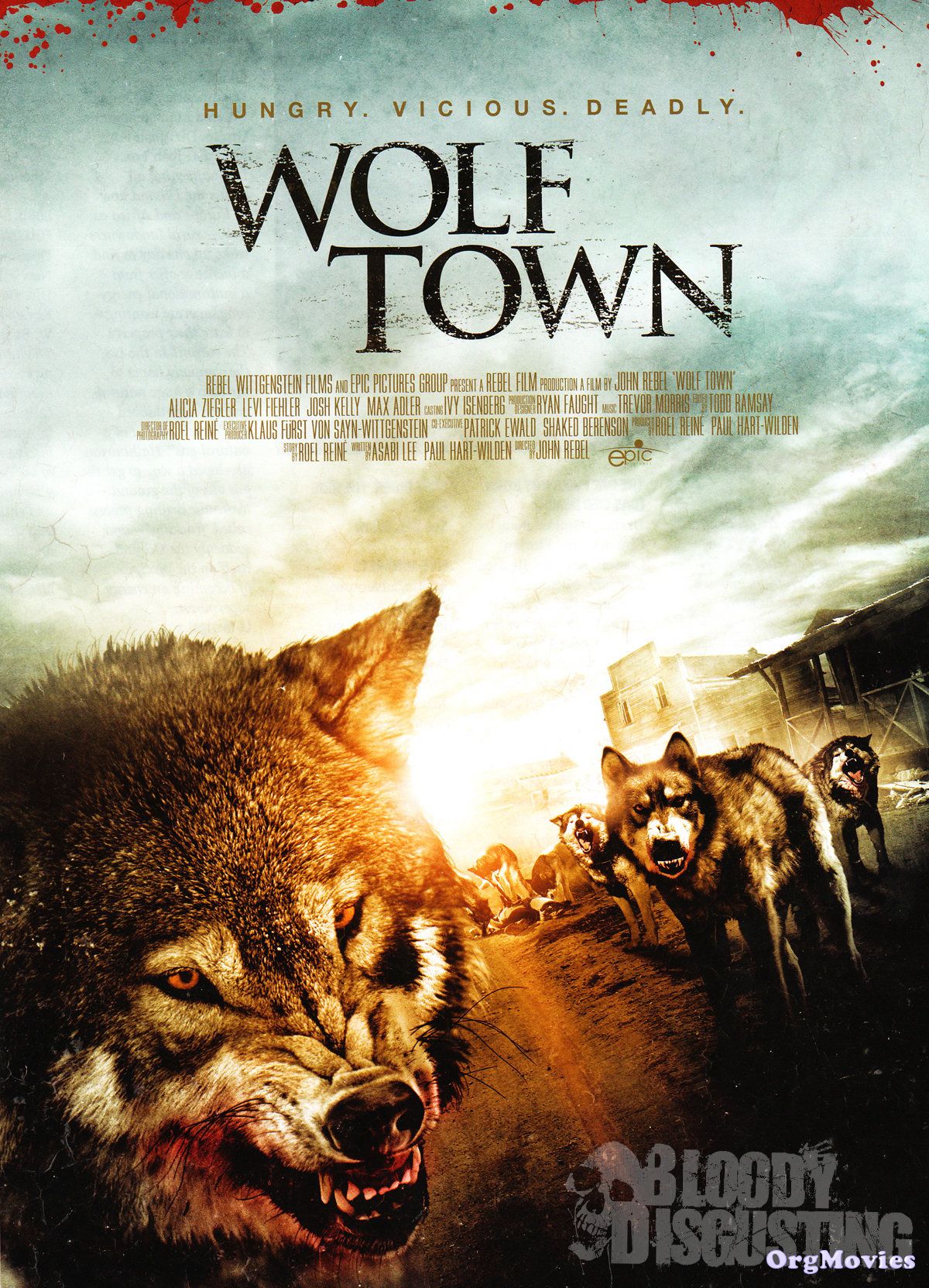 Wolf Town 2011 Hindi Dubbed Web HDRip