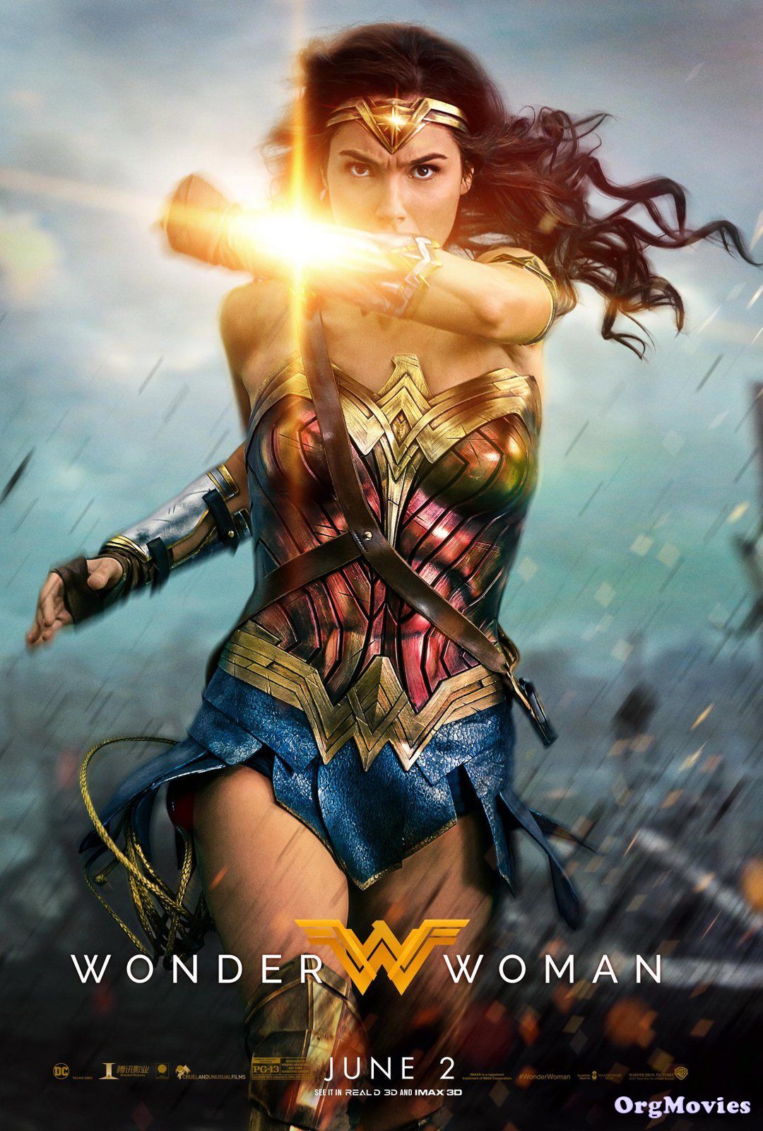 Wonder Woman 2017 BRRip Hindi Dubbed Hollywood Movie