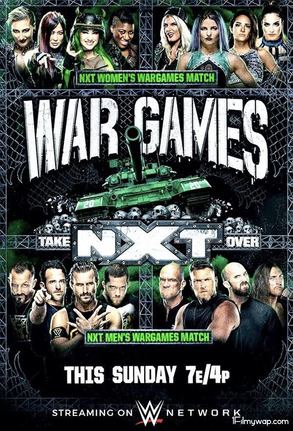 WWE NXT Takeover Wargames 2020 English
