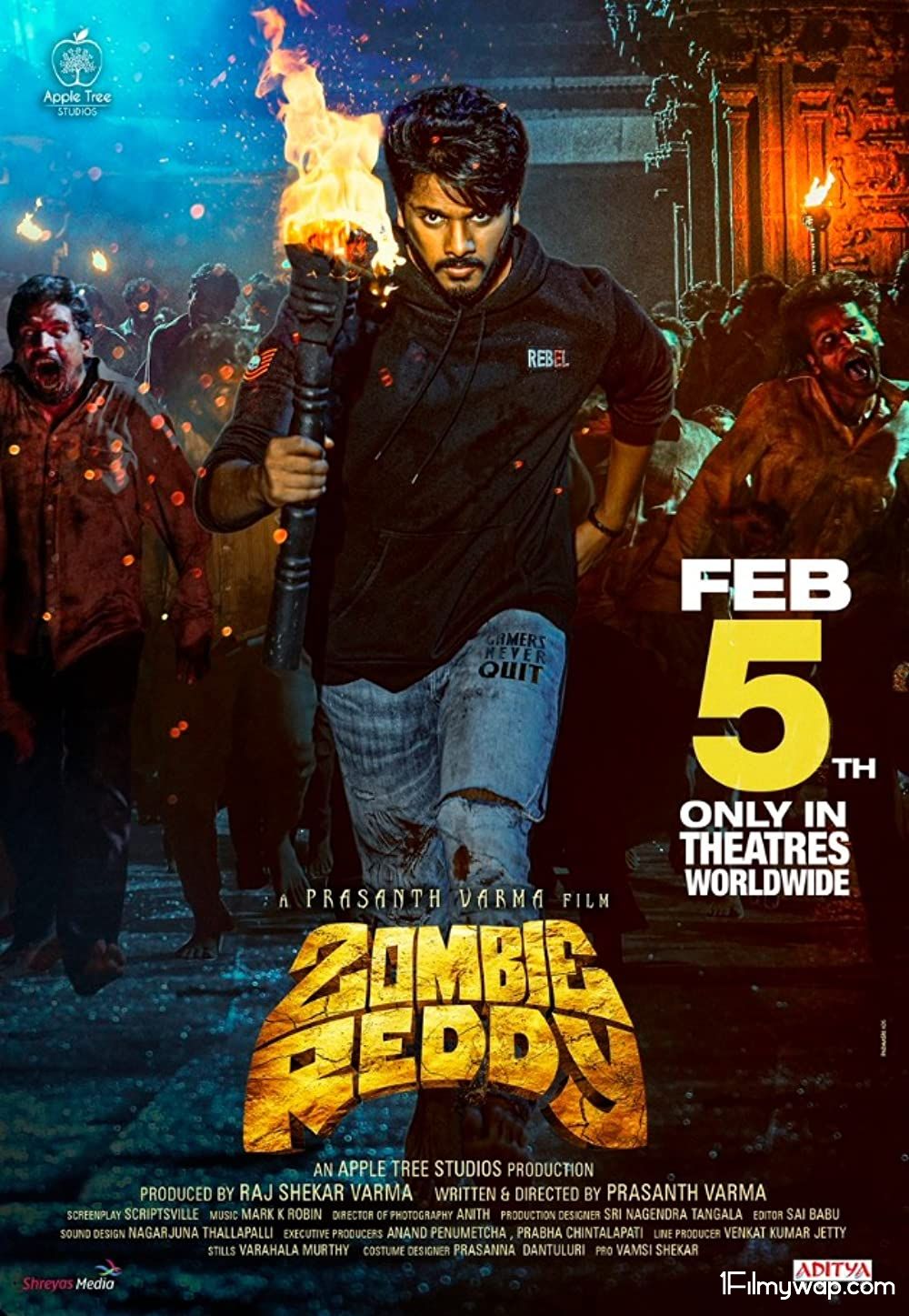 Zombie Reddy 2021 HDRip Telugu Movie